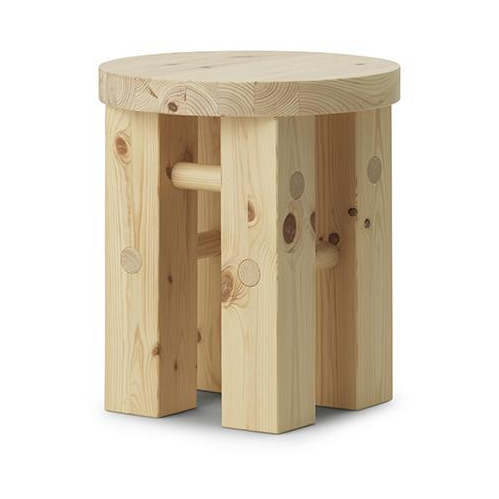 Normann Copenhagen Fyr Hocker 45 cm Pine