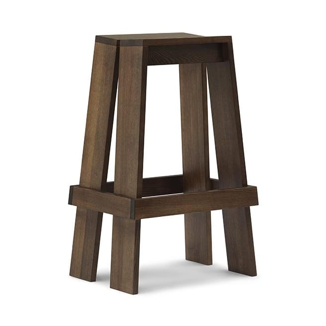 Let Barhocker 75 cm - Brown Stained Ash - Normann Copenhagen