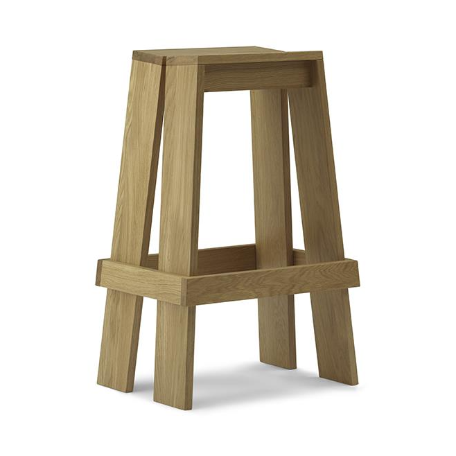 Normann Copenhagen Let Barhocker 75 cm Oak