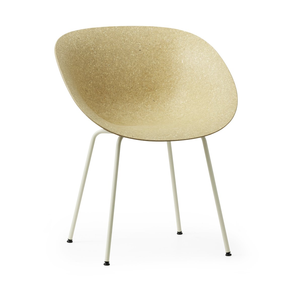 Normann Copenhagen Mat Armchair Sessel Hemp-cream steel