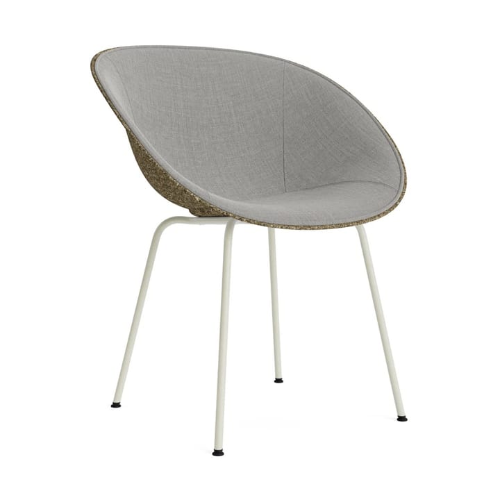 Mat Armchair Sessel - Seaweed-cream steel - Normann Copenhagen