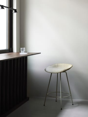 Mat Barstool Barhocker 65 cm - Seaweed-black steel - Normann Copenhagen