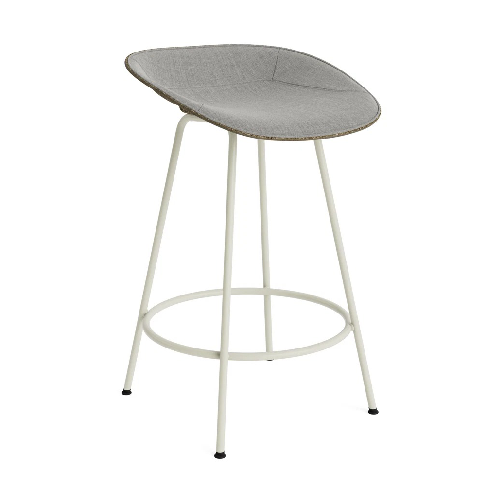 Normann Copenhagen Mat Barstool Barhocker 65 cm Seaweed-cream steel