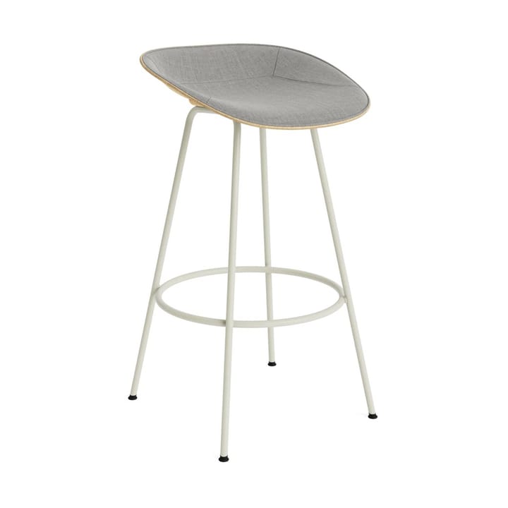 Mat Barstool Barhocker 75 cm - Hemp-cream steel - Normann Copenhagen