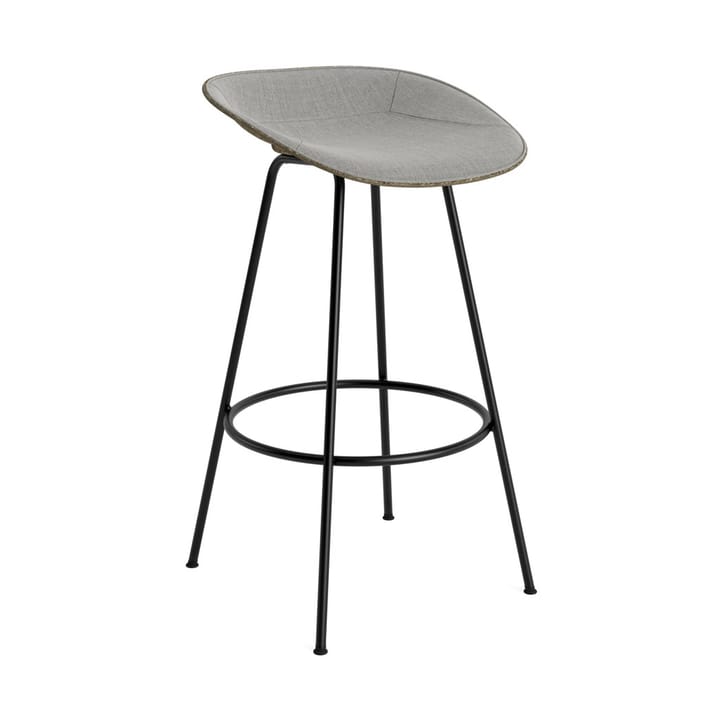 Mat Barstool Barhocker 75 cm, Seaweed-black steel Normann Copenhagen