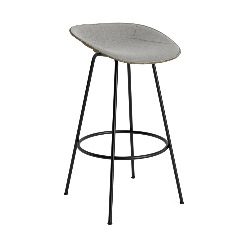 Normann Copenhagen Mat Barstool Barhocker 75 cm Seaweed-black steel