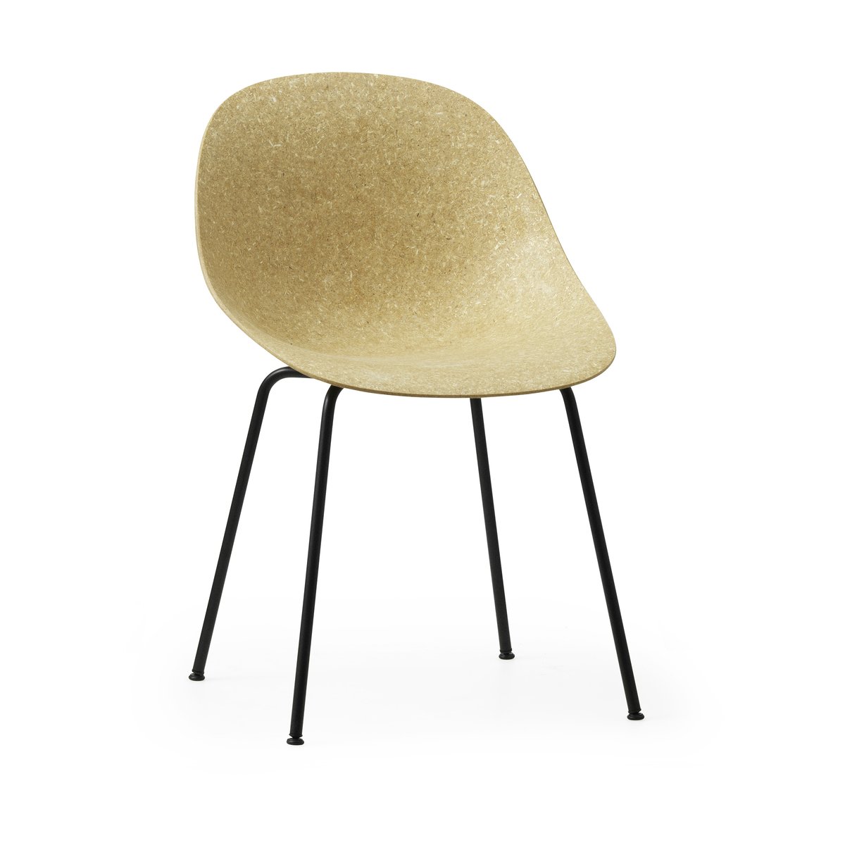 Normann Copenhagen Mat Chair Stuhl Hemp-black steel