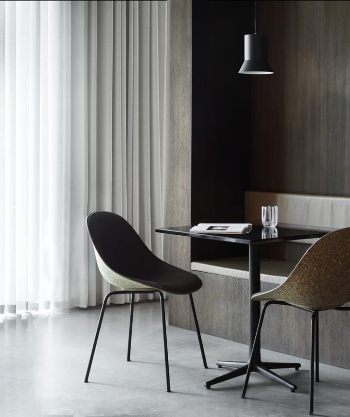 Mat Chair Stuhl, Seaweed-black steel Normann Copenhagen