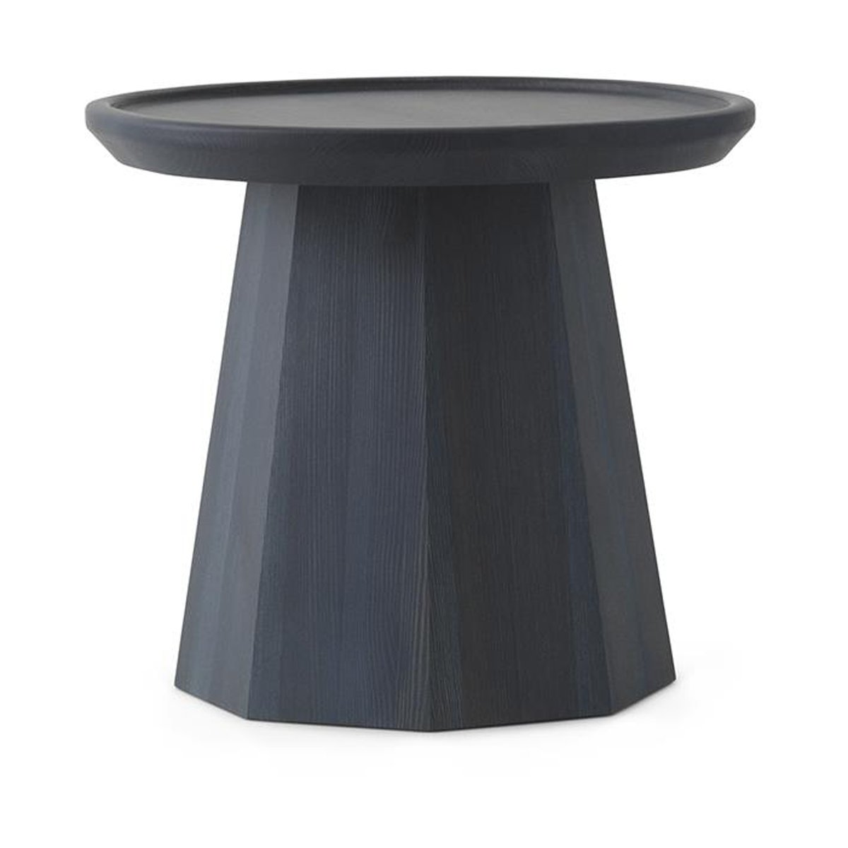 Normann Copenhagen Pine table small Beistelltisch Ø45cm H:40,6cm Dark Blue