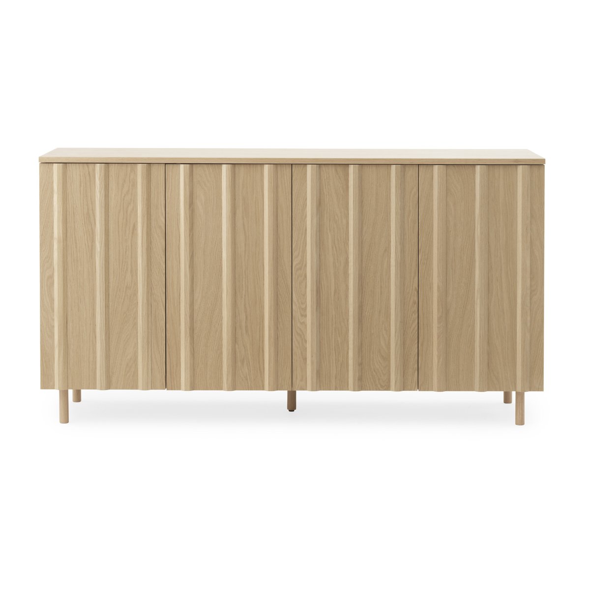 Normann Copenhagen Rib Beistelltisch 45 x 159 cm Oak