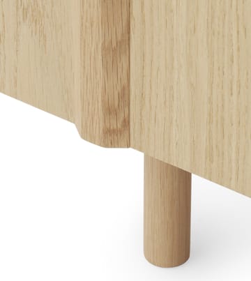 Rib Beistelltisch 45 x 159 cm - Oak - Normann Copenhagen