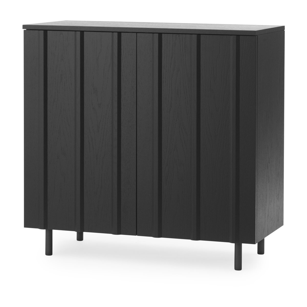 Normann Copenhagen Rib Schrank 96 x 98,5cm Soft Black