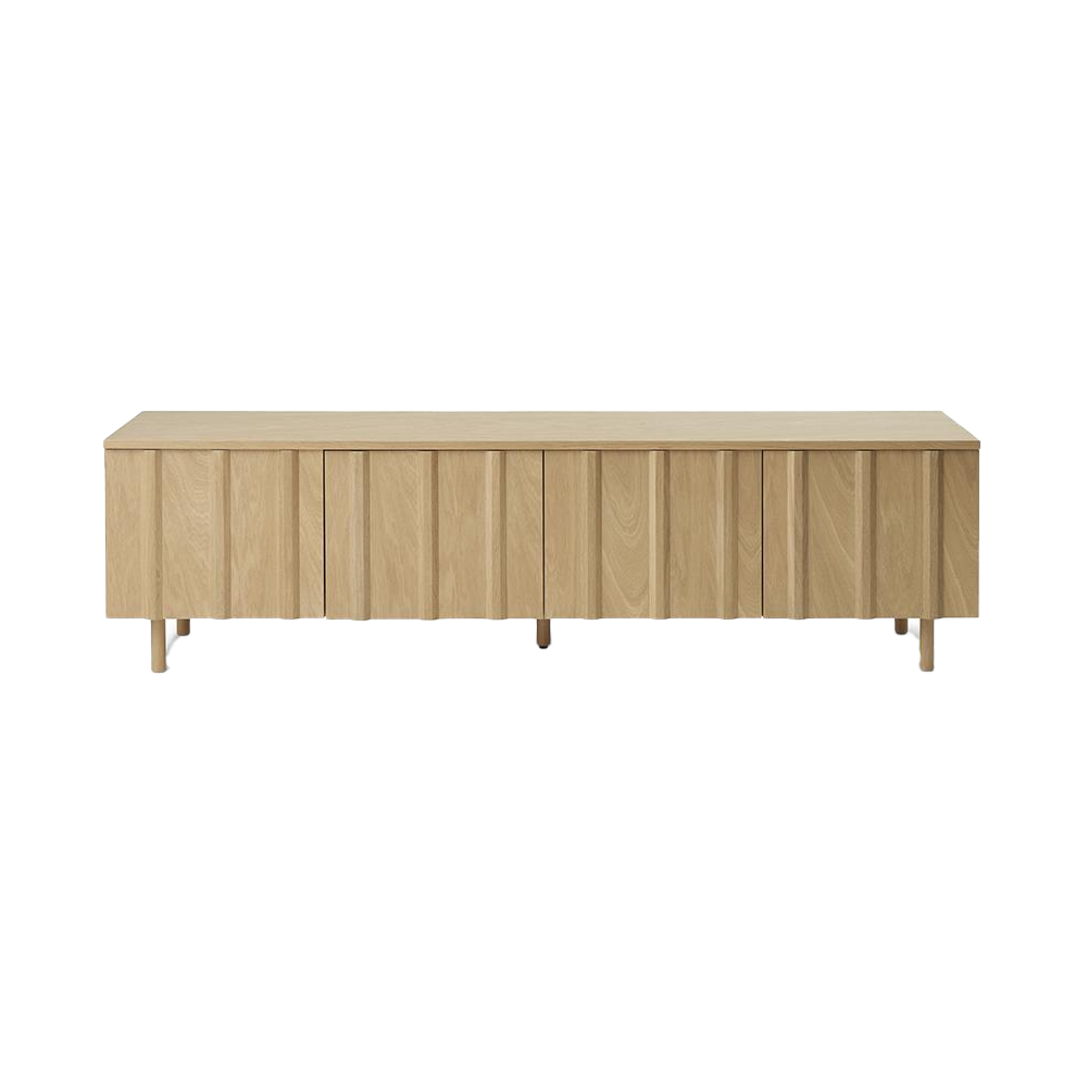 Normann Copenhagen Rib Sideboard niedrig Oak