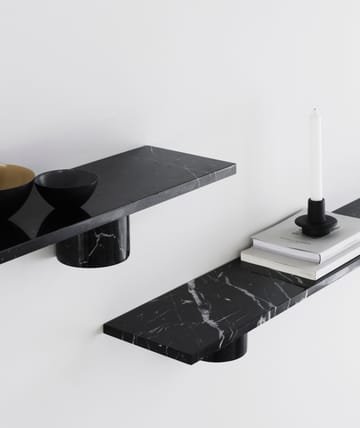 Sten Shelf Regal 120 cm - Black marble - Normann Copenhagen