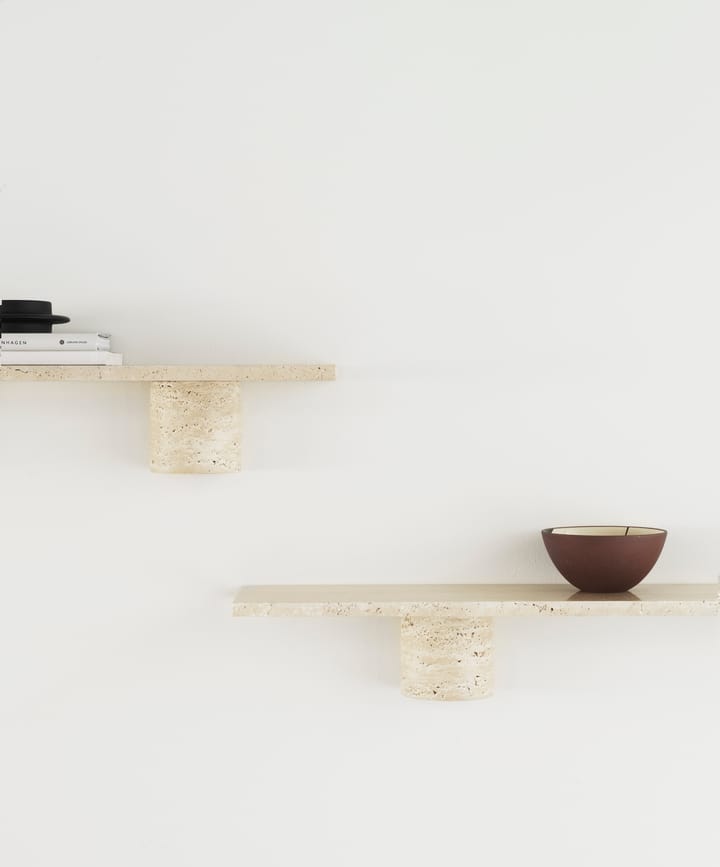 Sten Shelf Regal 120 cm, Travertine Normann Copenhagen