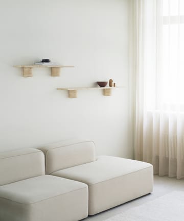 Sten Shelf Regal 120 cm - Travertine - Normann Copenhagen