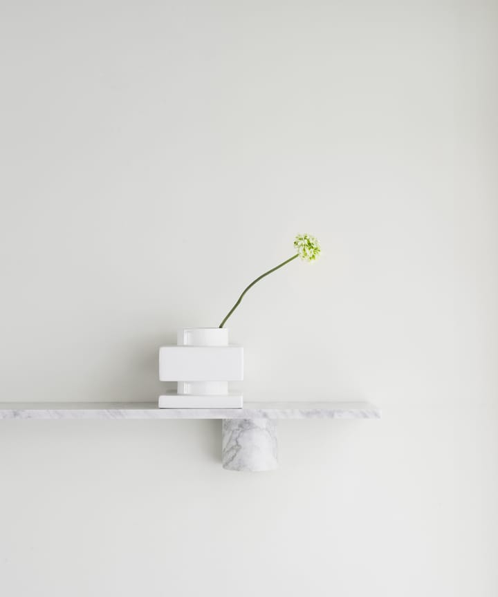 Sten Shelf Regal 120 cm, White marble Normann Copenhagen