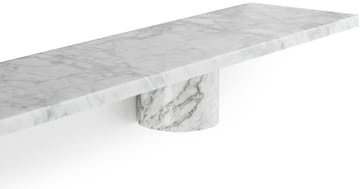 Sten Shelf Regal 120 cm - White marble - Normann Copenhagen