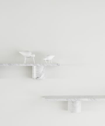 Sten Shelf Regal 120 cm - White marble - Normann Copenhagen