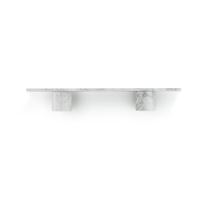 Sten Shelf Regal 80 cm - White marble - Normann Copenhagen