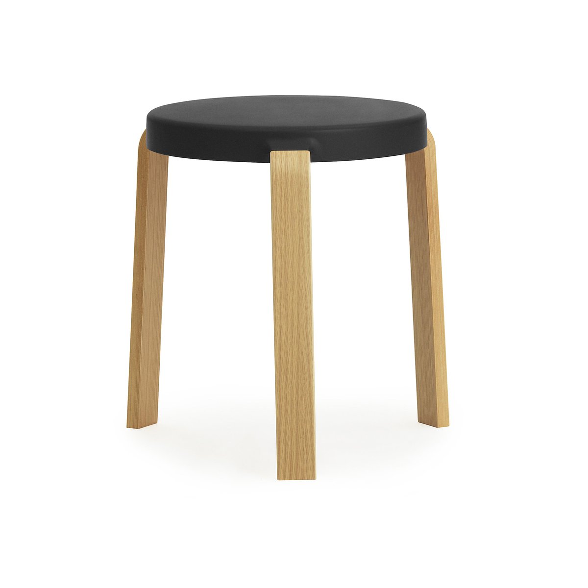 Normann Copenhagen Tap Hocker Schwarz-Eiche