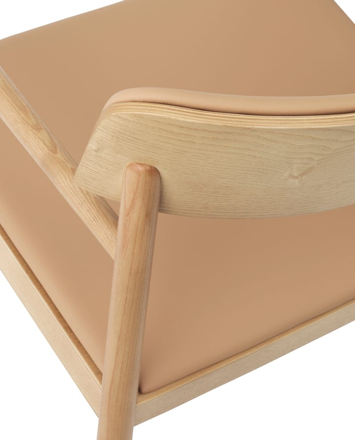 Timb Sessel mit Sitzkissen, Tan/ Ultra Leather - Camel Normann Copenhagen