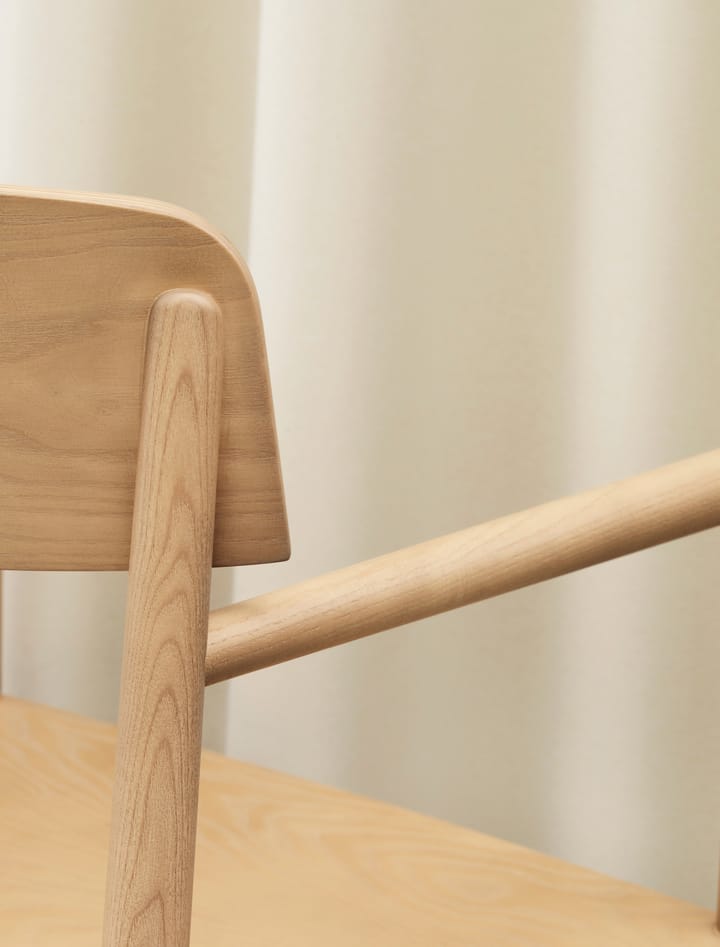 Timb Sessel mit Sitzkissen, Tan/ Ultra Leather - Camel Normann Copenhagen