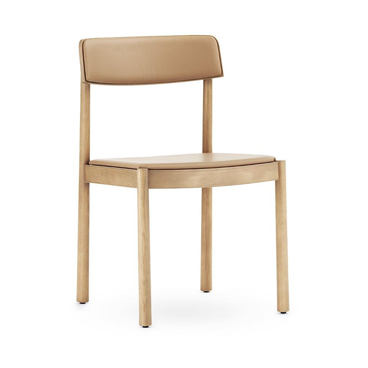 Normann Copenhagen Timb Stuhl mit Sitzkissen Tan/ Ultra Leather - Camel