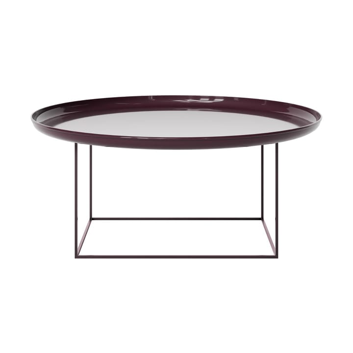 Duke Beistelltisch large - Lacquered maroon - NORR11