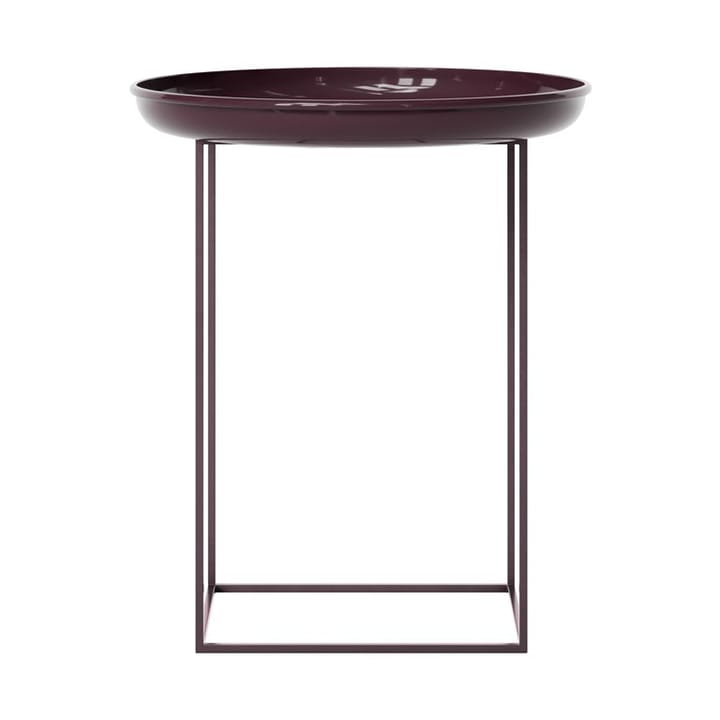 Duke Beistelltisch small - Lacquered maroon - NORR11