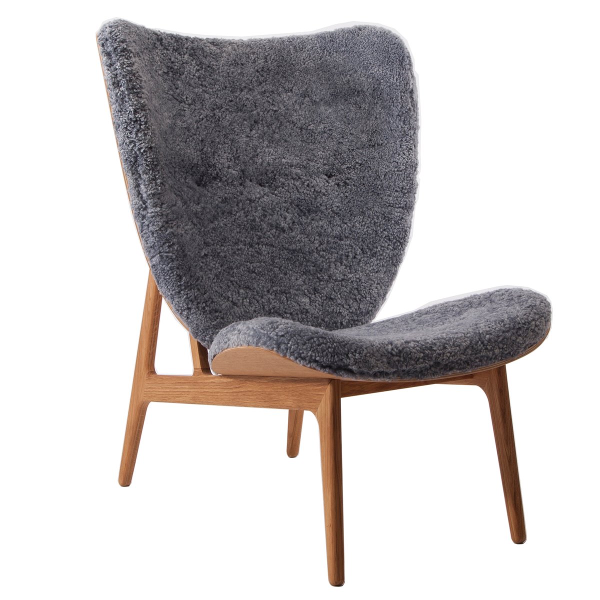 NORR11 Elephant lounge sheepskin Eiche Graphite