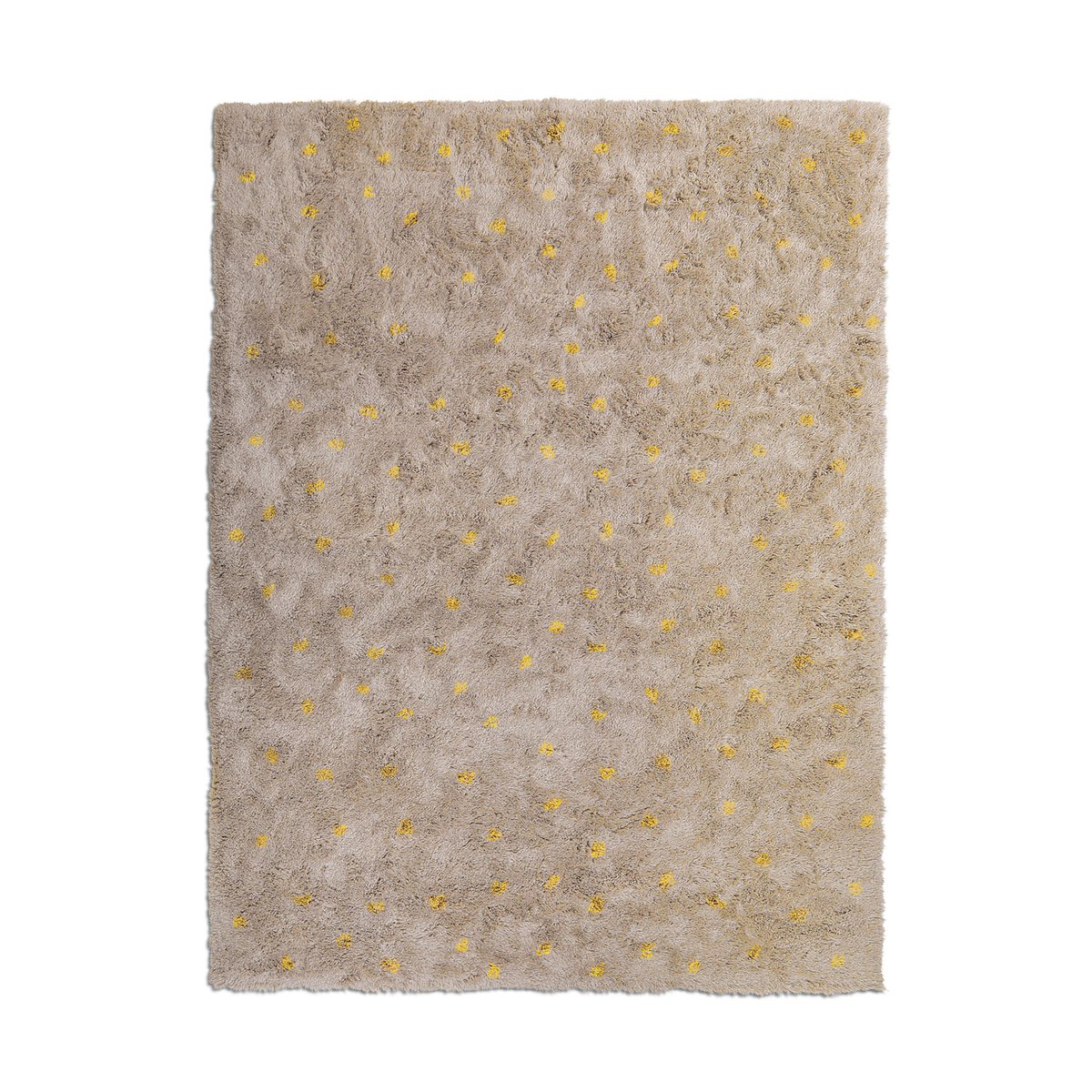 Ogeborg ODC Dot by Note Wollteppich Yellow, 170x240 cm