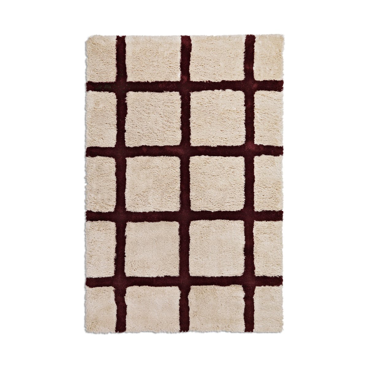 Ogeborg ODC Line Big Scale Wollteppich Beige brown, 170x240 cm