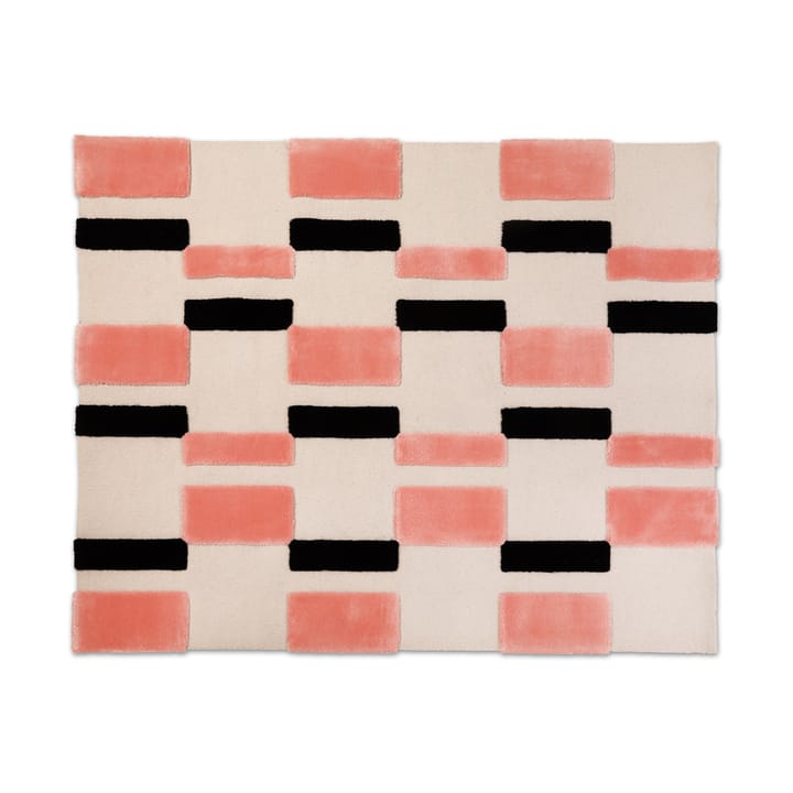 ODC Segment Rug Collection Irregular Teppich - Coral crush-cream-black, 120x200 cm - Ogeborg