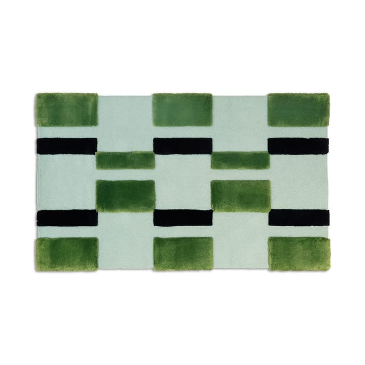 ODC Segment Rug Collection Irregular Teppich - Green-mint-black, 120x200 cm - Ogeborg