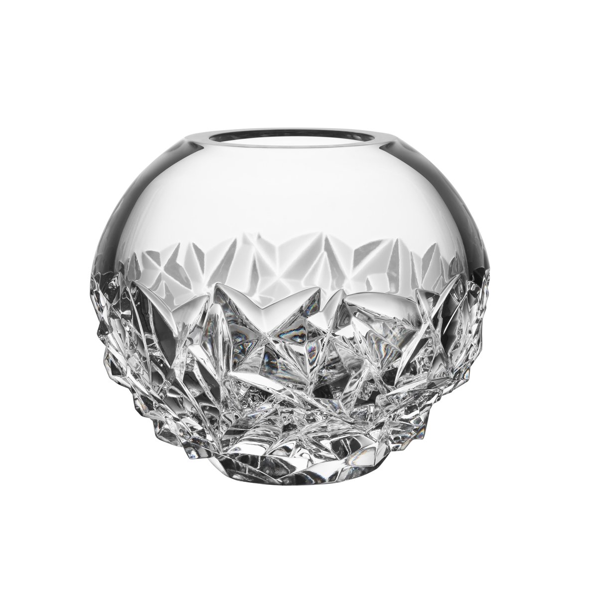 Orrefors Carat Vase niedrig Ø 13cm