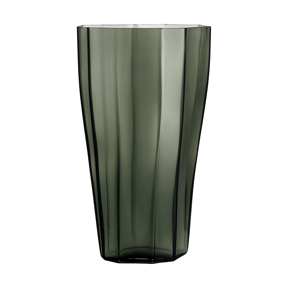 Orrefors Reed Vase 50cm Moosgrün