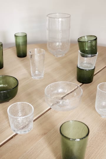 Kuki Highball Glas 4er-Pack - Green - OYOY