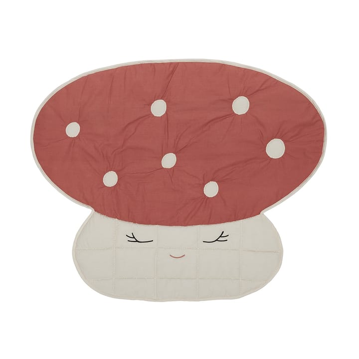 Mushroom Quiltad Decke, Offwhite-red OYOY