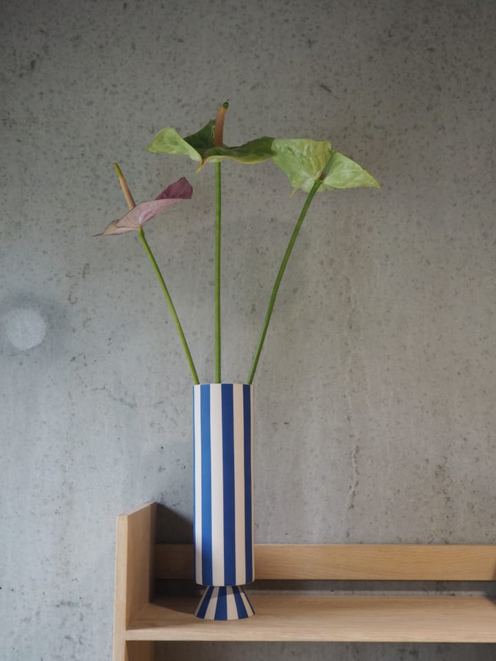 Toppu Vase 31cm, Optic blue OYOY