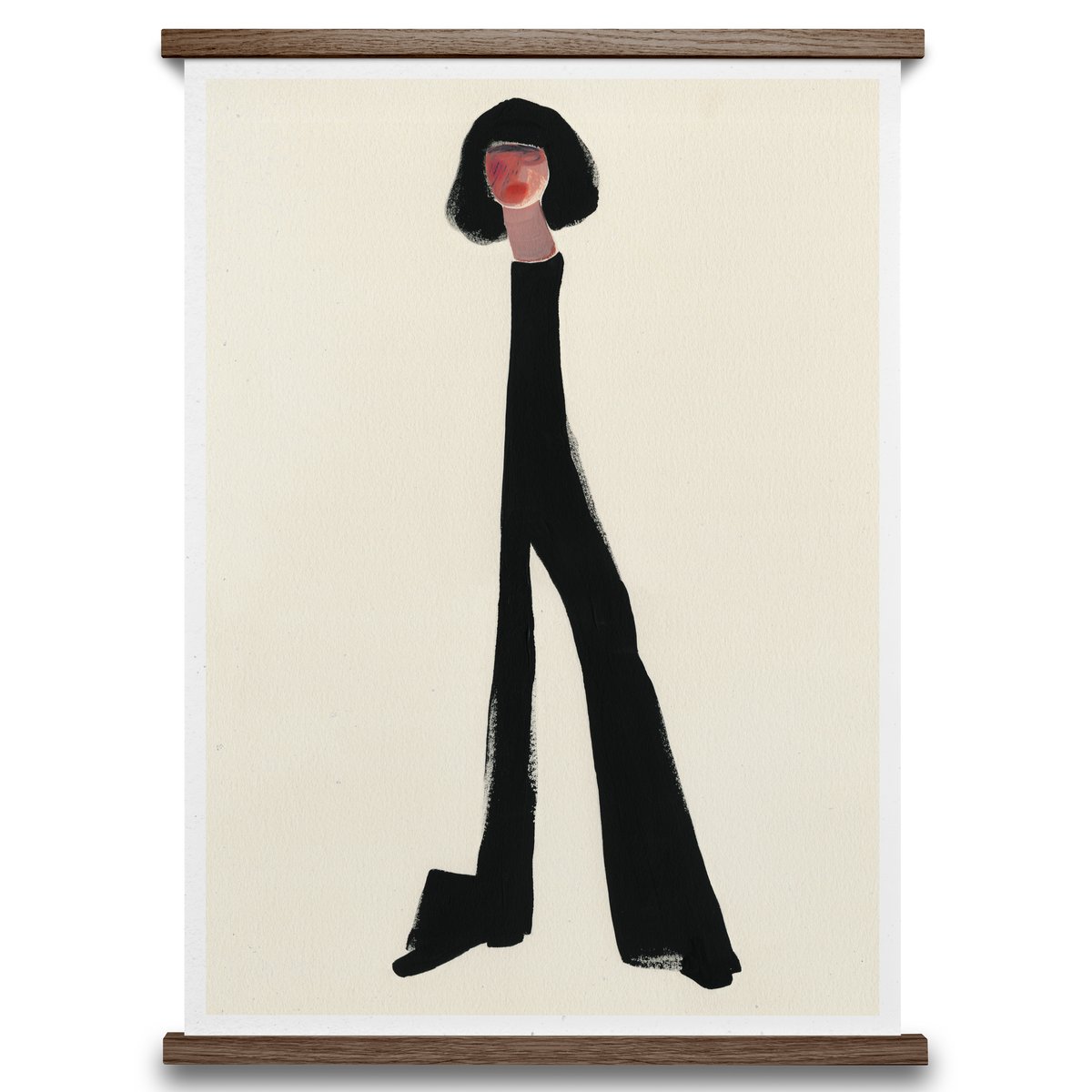 Paper Collective Black Pants Poster 70 x 100cm