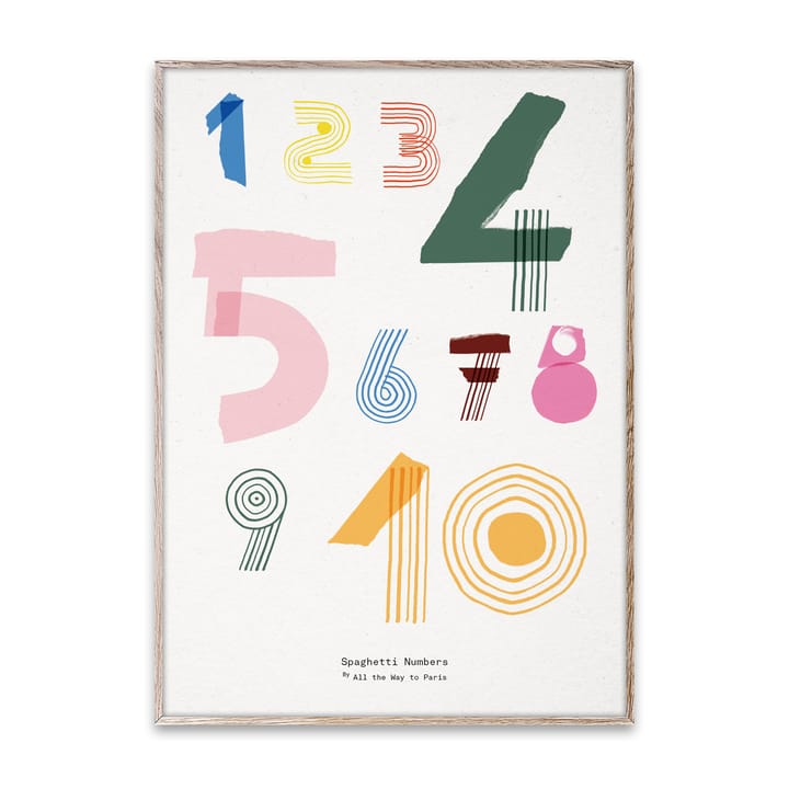 spaghetti-numbers-poster-von-paper-collective-online-kaufen-bei