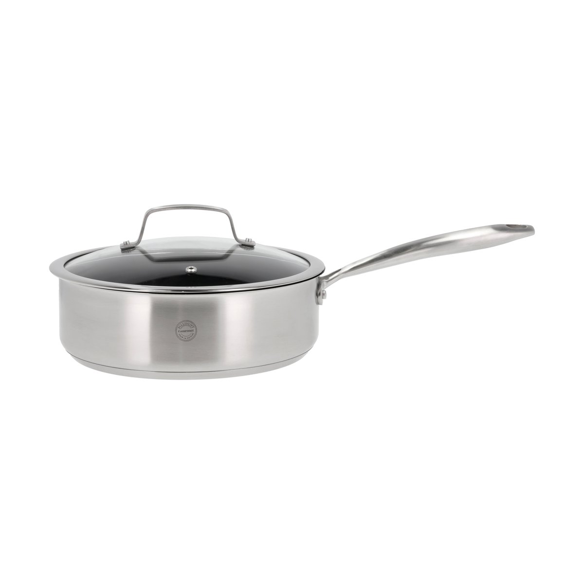 Pillivuyt Roya Sauteuse keramik non-stick 24 cm Edelstahl