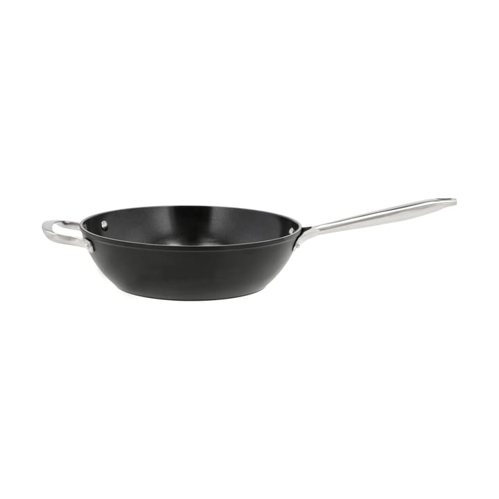 Travo Wokpfanne Keramik Non-Stick 28 cm - Schwarz-Aluminium - Pillivuyt