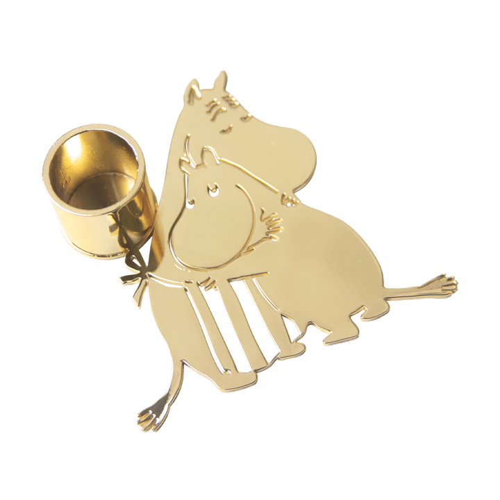 Moomin love Kerzenhalter - Gold - Pluto Design