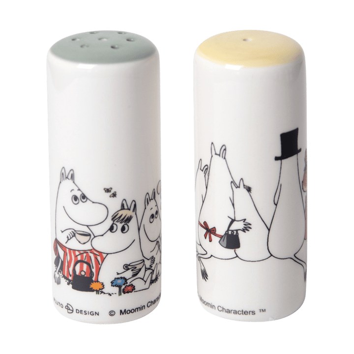 Mumin love Salz & Pfefferstreuer - Vit-multi - Pluto Design