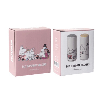 Mumin love Salz & Pfefferstreuer - Vit-multi - Pluto Design