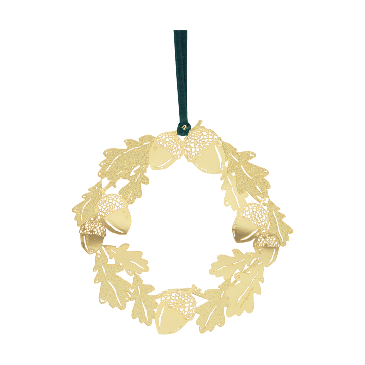 Oak Dekorationshänger Ø10 cm - Gold - Pluto Design