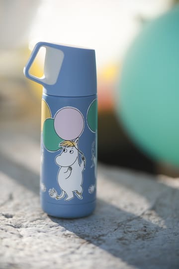 Mumin Festlichkeiten Thermoskanne 35 cl - Blau - Rätt Start