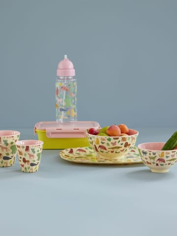 Rice Kinderbecher Melamin - Sweet Jungle Print-Soft Pink - RICE